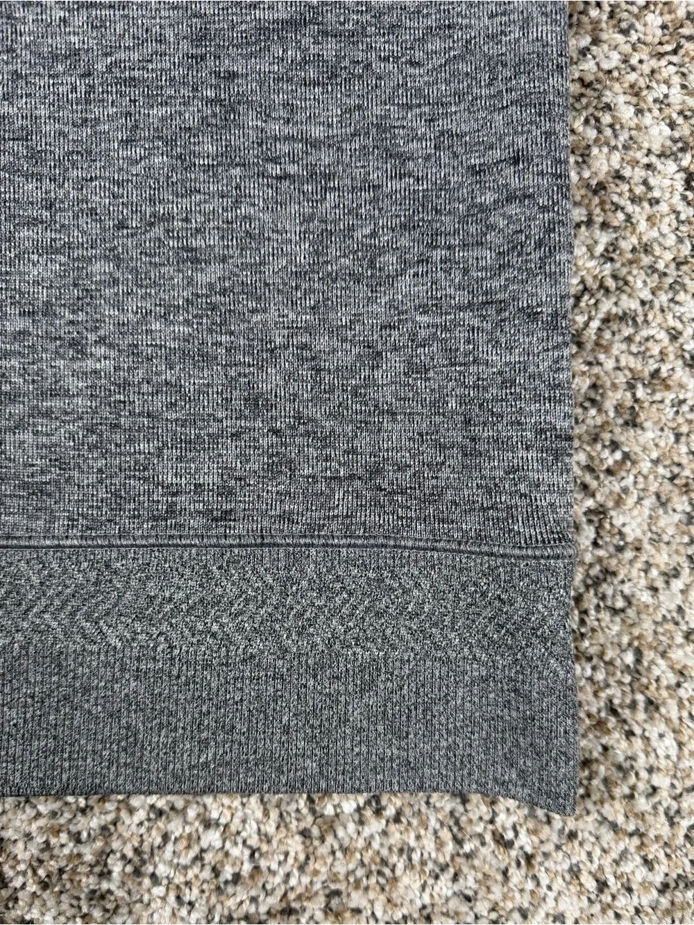 Sz Small Men’s Nike Dri-Fit V Neck Pullover Golf Sweater Vest Grey Ribbed Trim